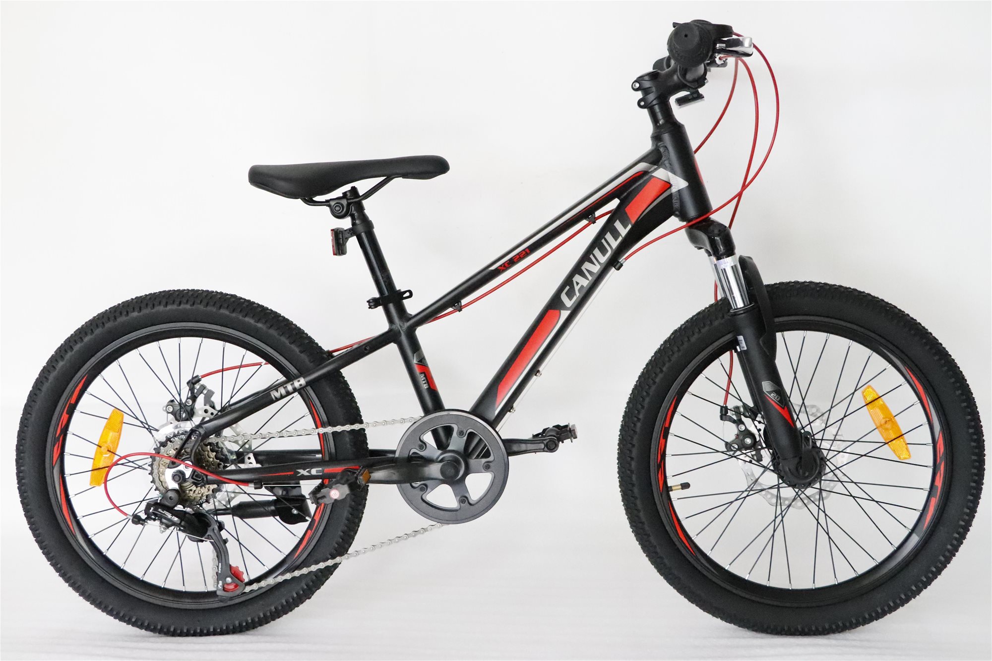 Canull XC 221 černá/červená 20" Dětské kolo