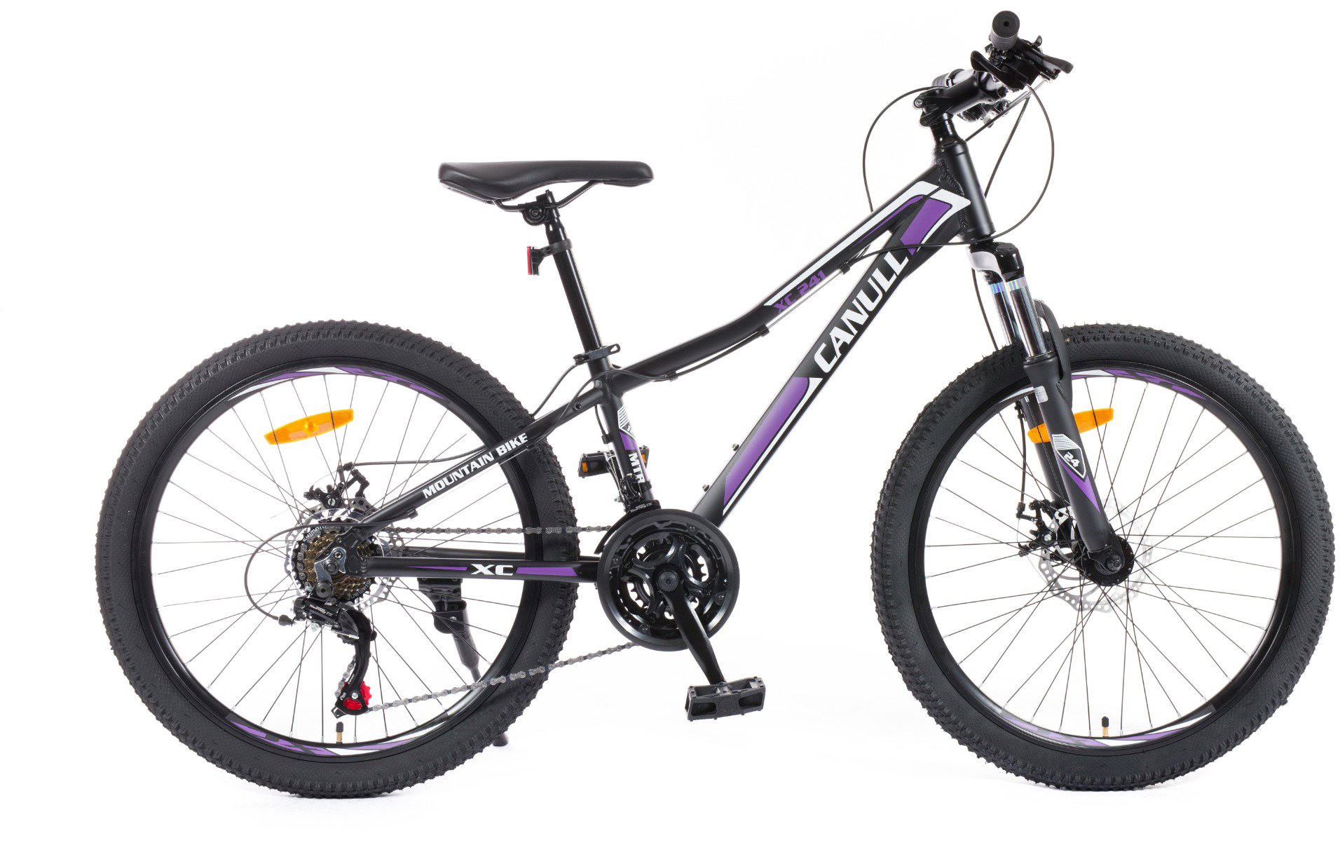Canull XC 241 fekete/lila 24" Gyerek kerékpár