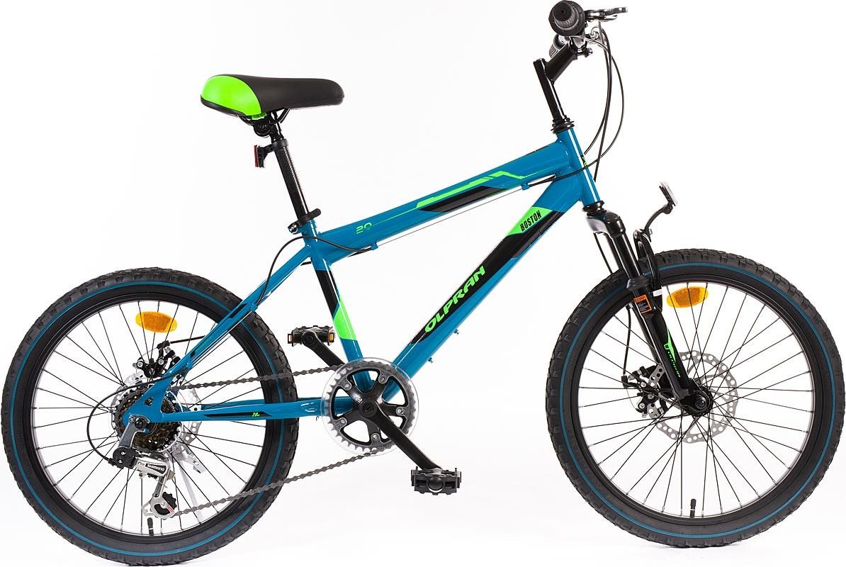 Olpran 20" Boston – modrý – disc Detský bicykel