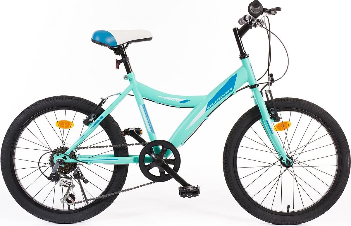 Olpran 20" Lucky – tyrkysový Detský bicykel