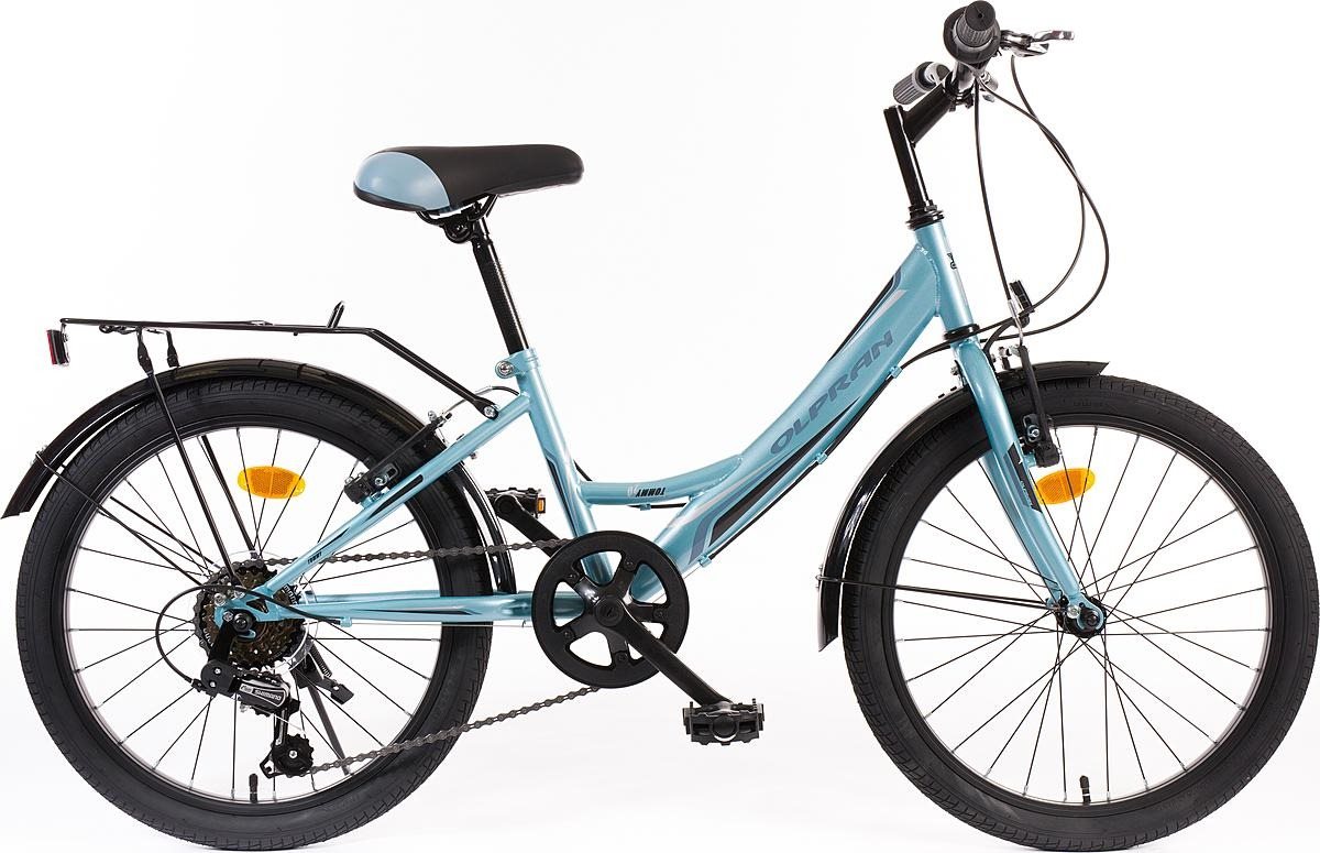 Olpran 20" Tommy – svetlo modrý/čierny Detský bicykel
