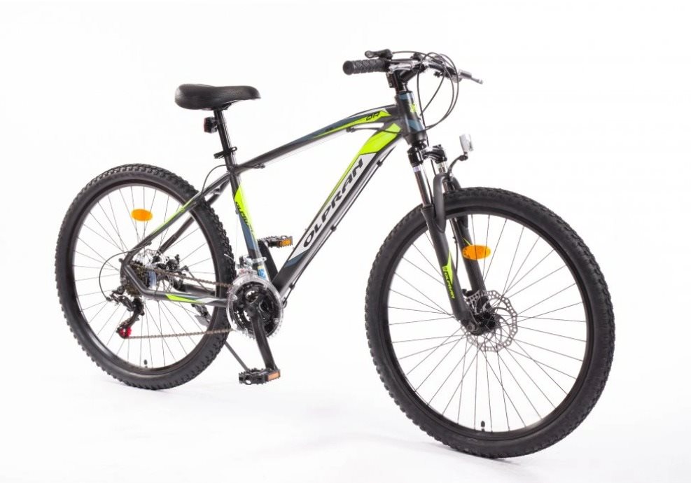 Olpran 26" Bomber Sus Full Disc Gentle (Forever) Čierna/Žltá – Alu...