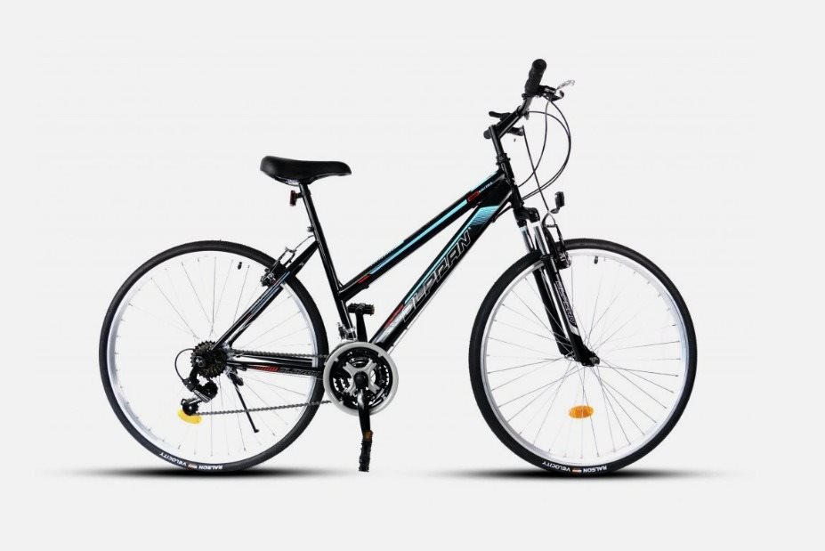 Olpran 28" Cruez Sus Lady fekete/kék - Alu Mountain bike
