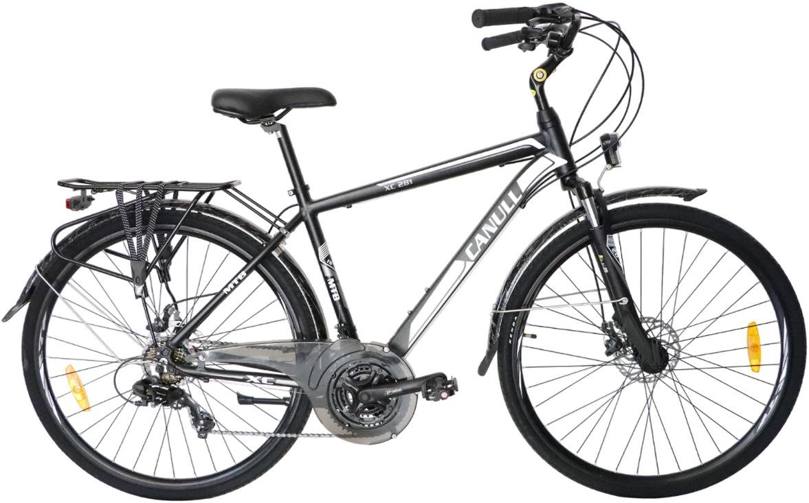 Canull XC 281 28", 21" černé/bílé Trekingové kolo