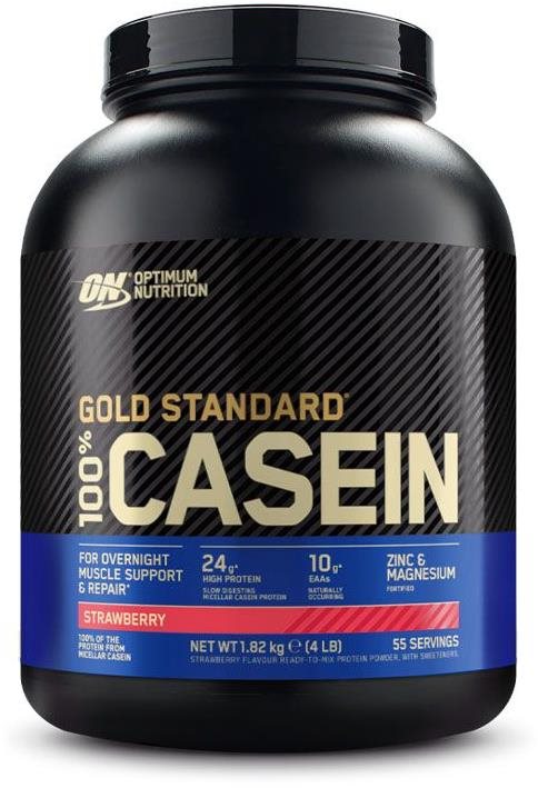 Optimum Nutrition 100% Gold Standard Casein 1818g, Strawberry...