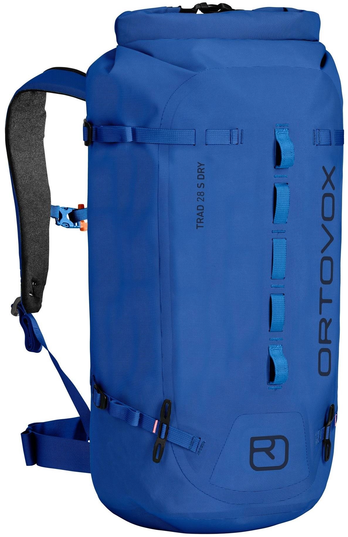 Ortovox TRAD 28 S DRY modrá Horolezecký batoh