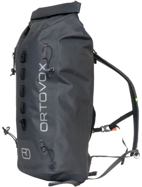 Ortovox Trad 22 Dry black steel Horolezecký batoh