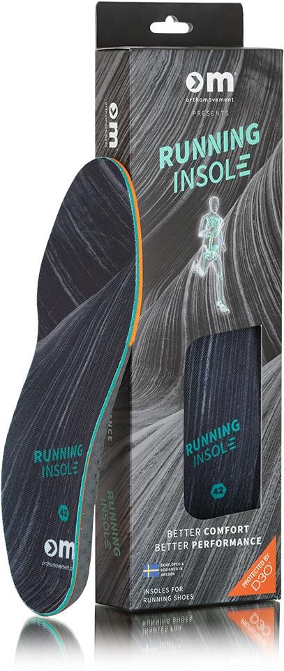 Orthomovement Upgrade Running Insole veľkosť EU 39 Vložky do topánok