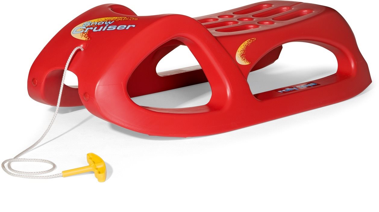 Rolly Toys Snow Cruiser červené Sáňky