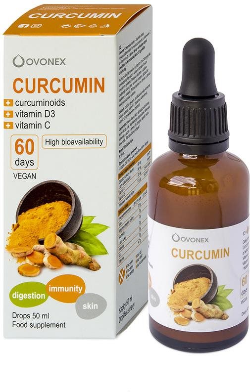 Ovonex Curcumin Extract 50 ml Doplnok stravy