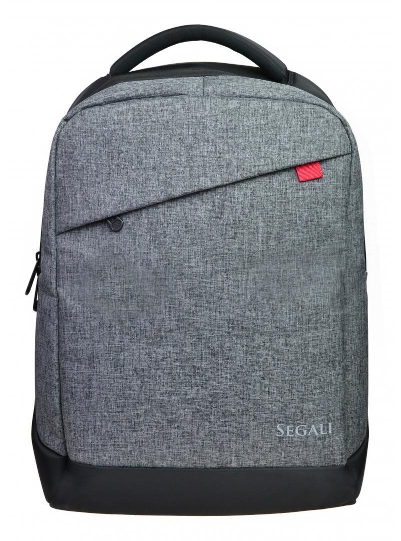 Batoh SEGALI SGB 13009515 sivý Mestský batoh