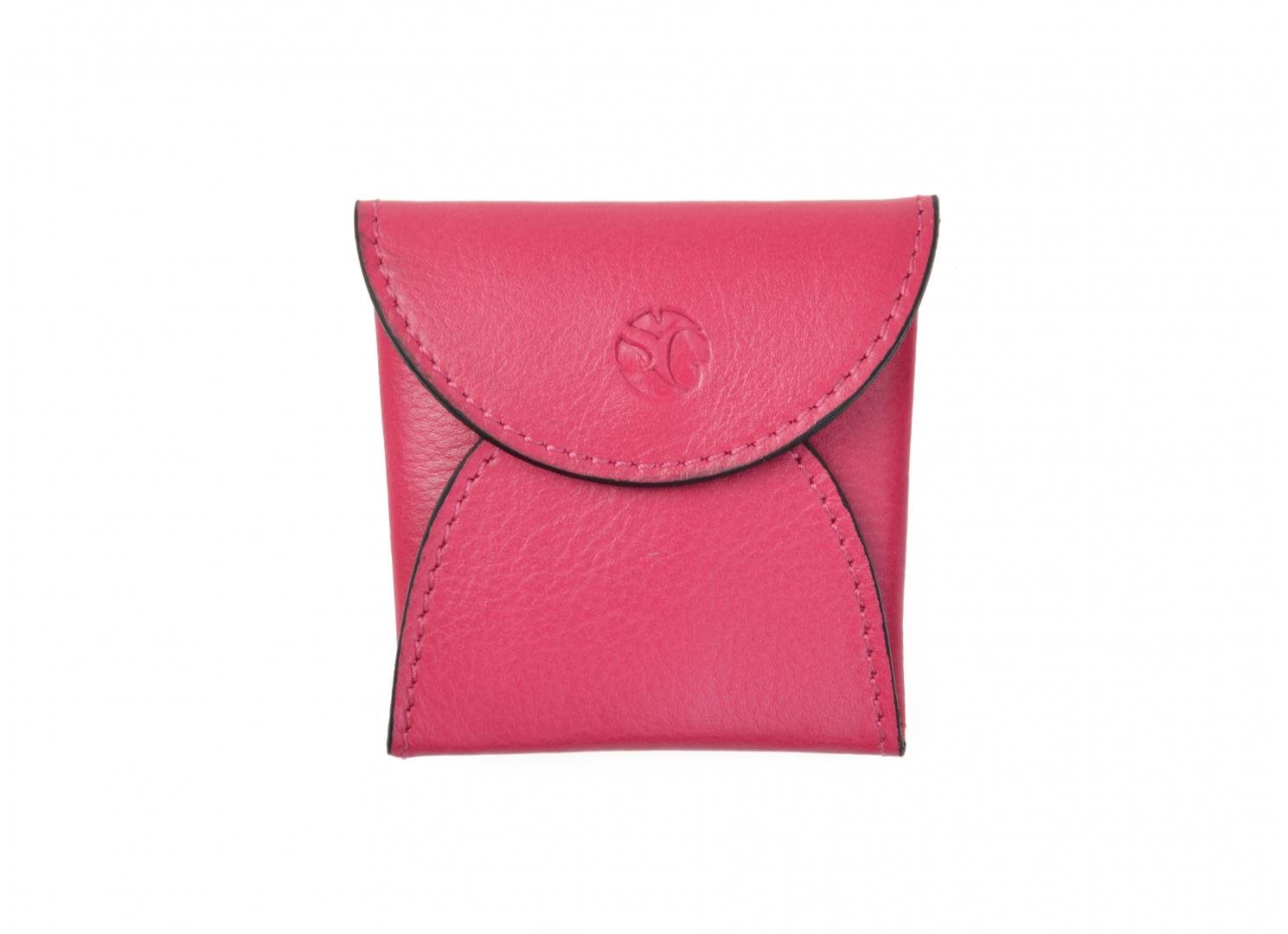 Kožená taštička SEGALI 7488 hot pink Puzdro na osobné veci