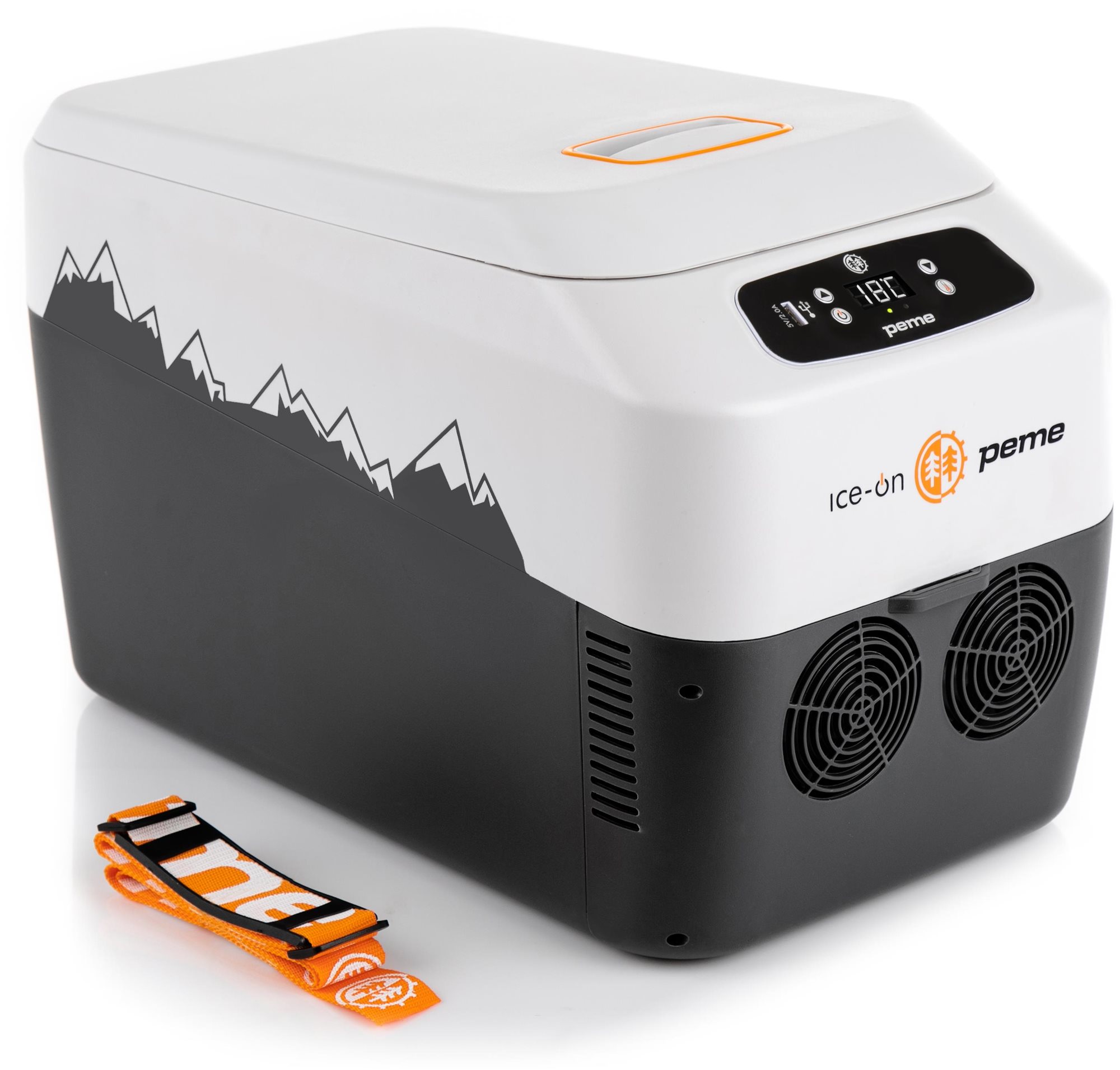 Peme Cestovná chladnička Ice-on iOG-30 l Adventure Orange + popruh...