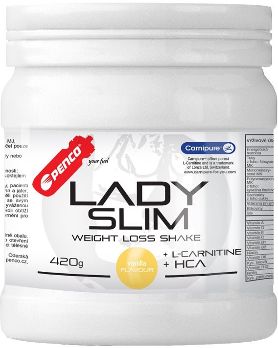Penco Lady Slim 420g vanilka Sportovní nápoj