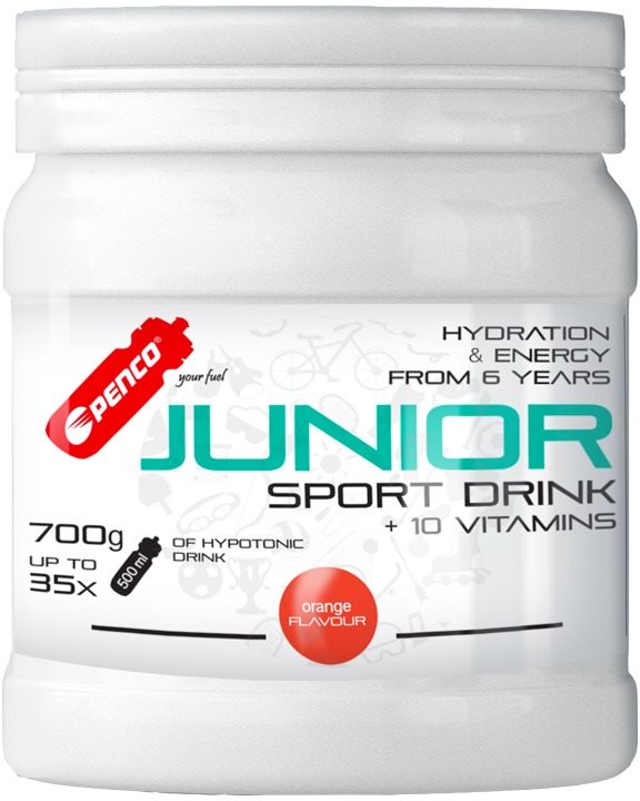 Penco Junior Sport Drink 700 g pomaranč Iontový nápoj