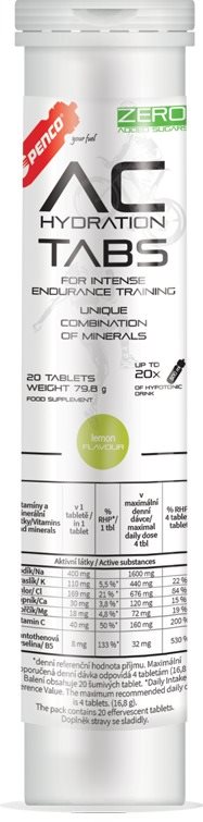 Penco AC Hydration tabs 12 tabliet citrón Športový nápoj