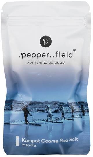 .pepper..field Hrubozrnná morská soľ z Kampotu 120 g Soľ
