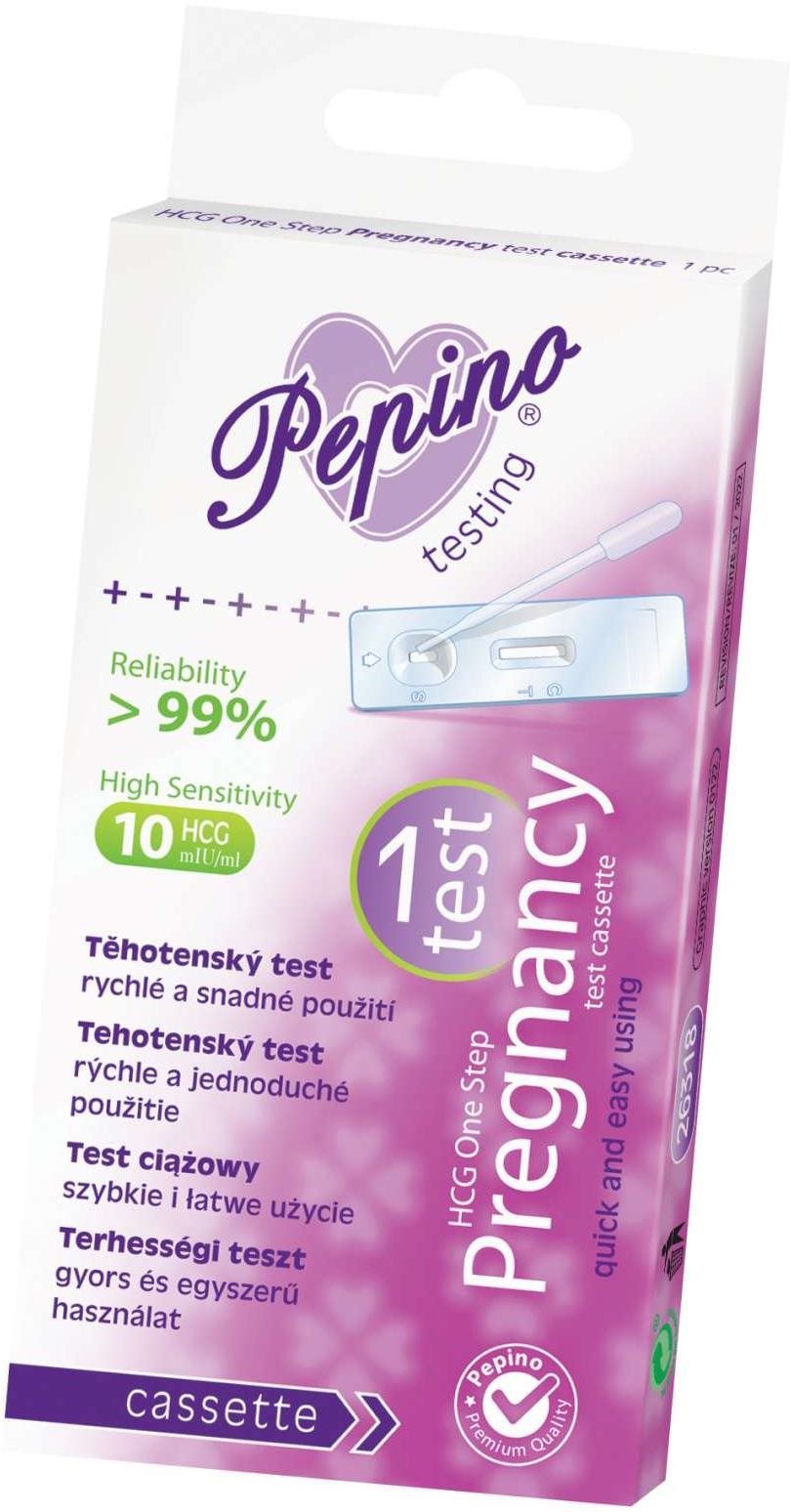PEPINO Tehotenský test Cassette 1 ks Tehotenský test