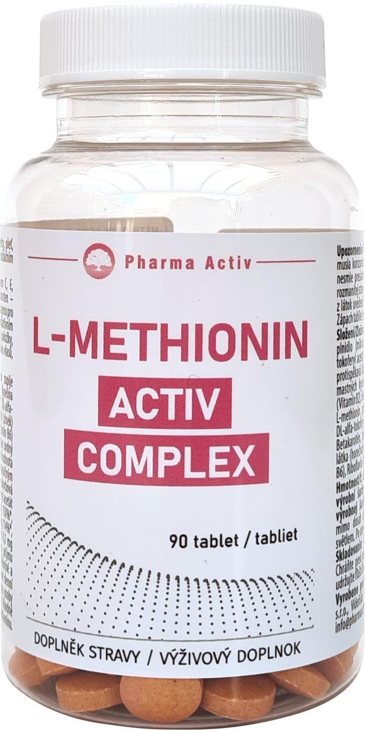 Pharma Activ L-methionin Activ Complex tbl. 90 Doplněk stravy