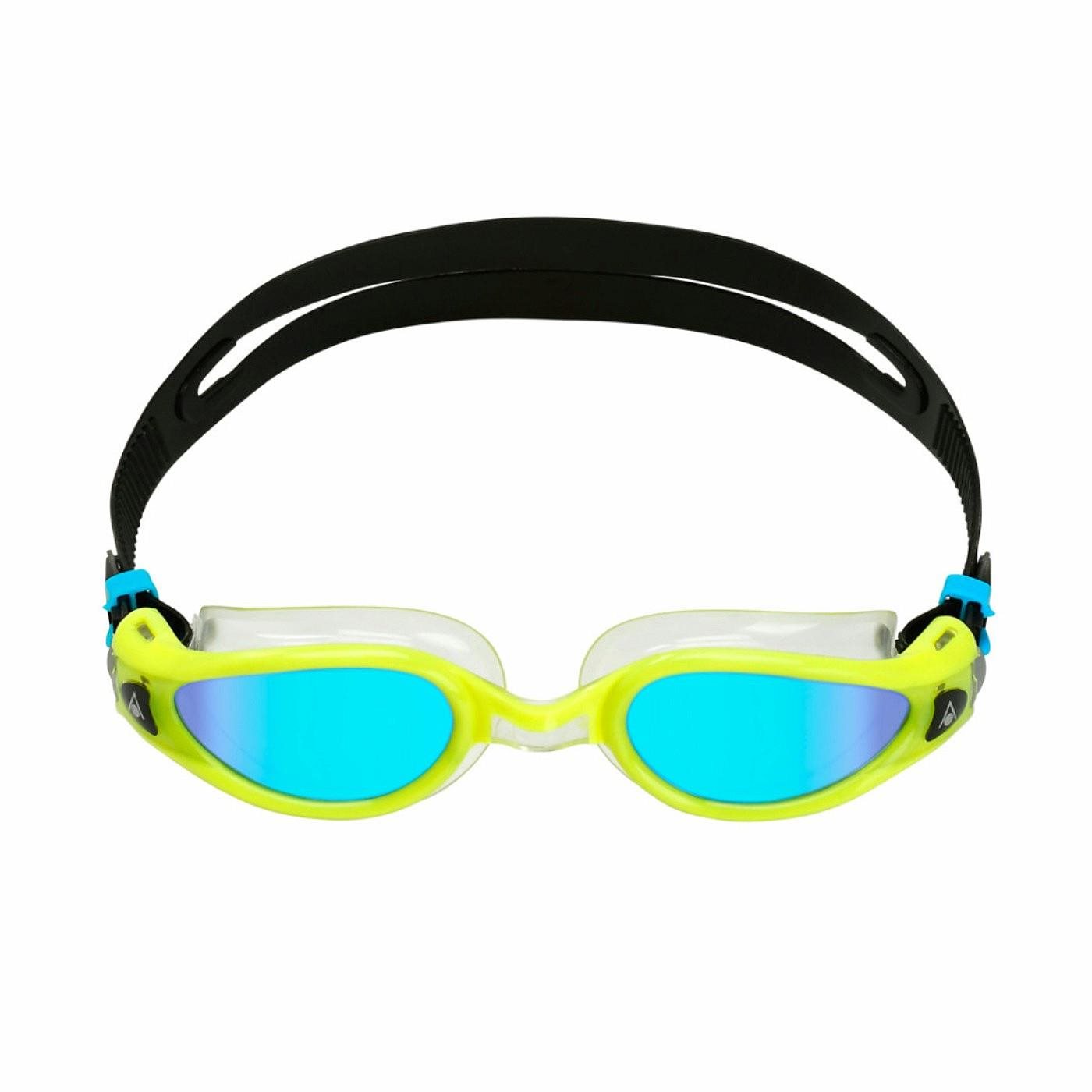 Aqua Sphere Kaiman Exo titán. zrkadlové sklá modrá žltá Plavecké...