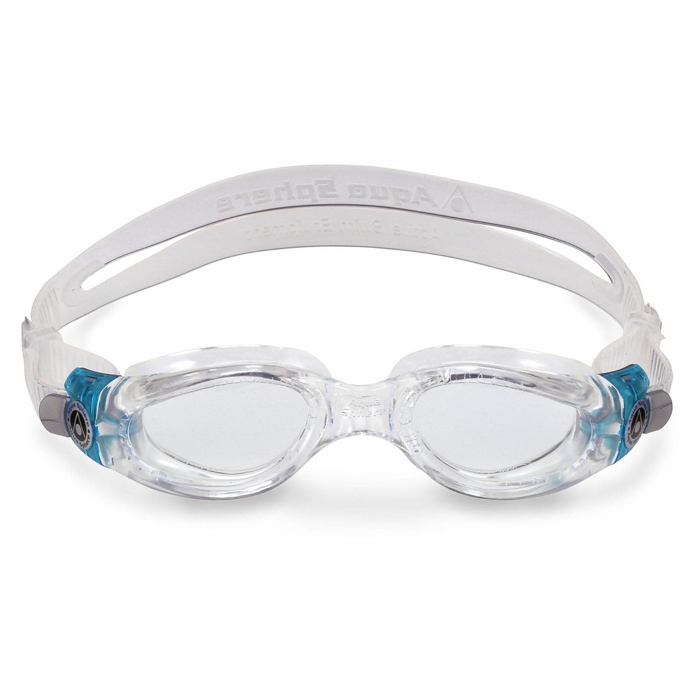 Aqua Sphere Kaiman Small číre sklá transparent/tyrkysové pracky...
