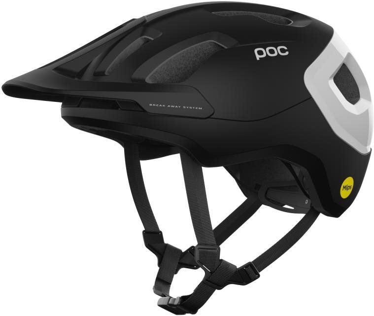 POC Axion Race MIPS Sisak Uranium Black Matt/Hydrogen White SML...