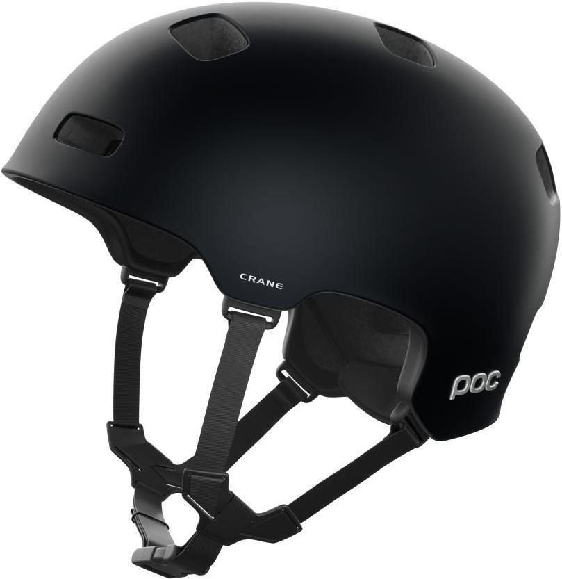 POC Crane MIPS Uranium Black Matt S Prilba na bicykel