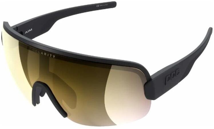 POC Aim Uranium Black/Clarity Road/Parly Sunny Gold Cyklistické...