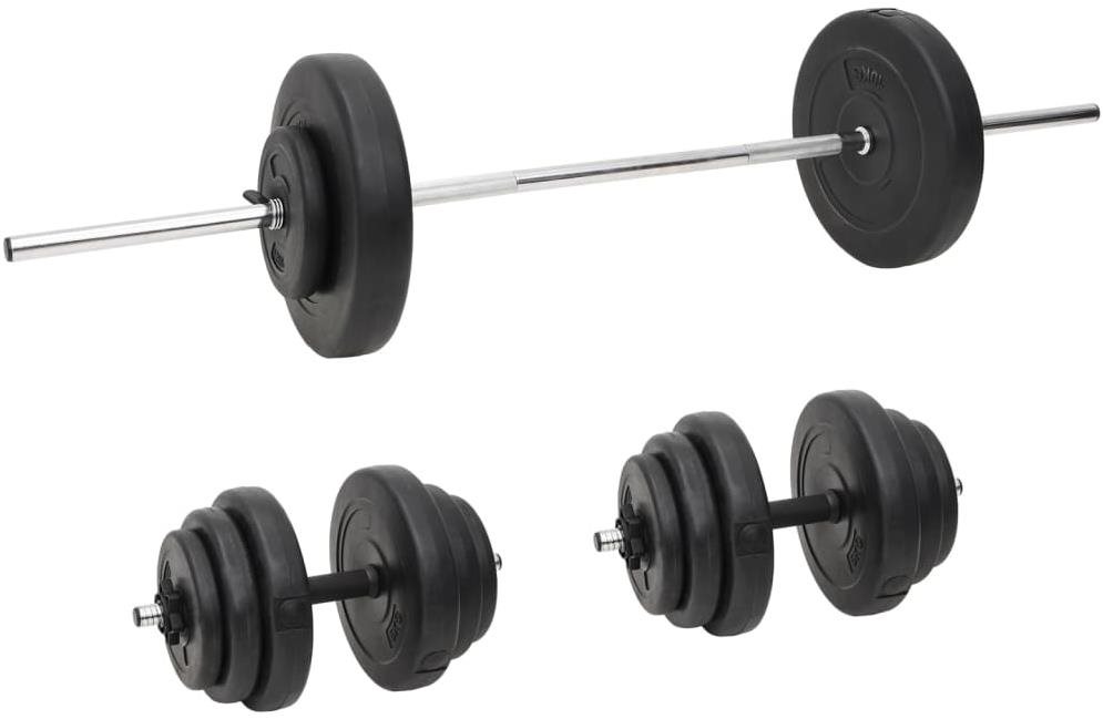 SHUMEE Súprava obojručných a jednoručných činiek so závažím 60 kg...