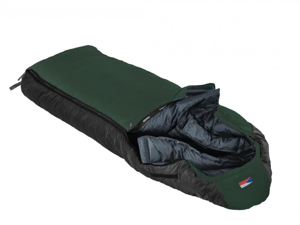 Prima spacák Lhotse 230 Comfortable, zelený, L Spací pytel