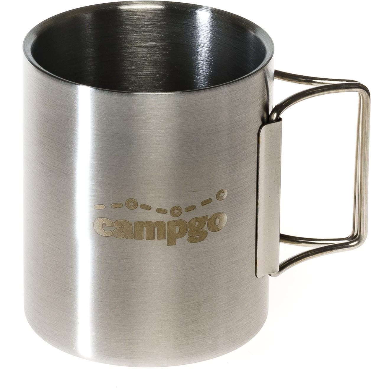 Campgo Steel Mug 300 ml Plechový hrnček