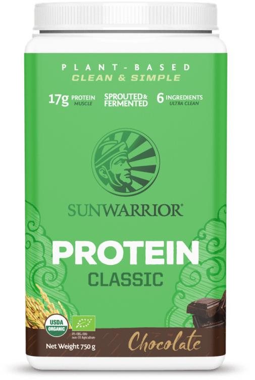 Sunwarrior Protein Classic BIO, Čokoládový, 750 g Protein