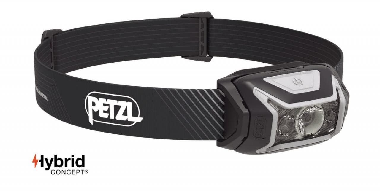 Petzl Actik Core 2022 Grau Stirnlampe