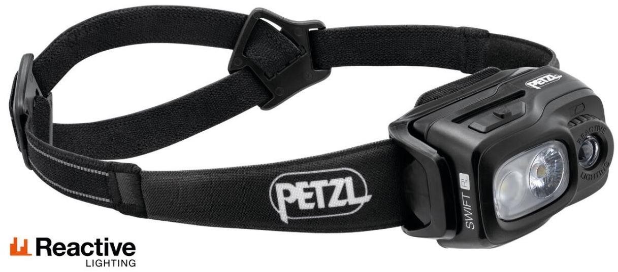 Petzl Swift RL 2023 Black Fejlámpa