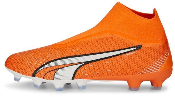 PUMA ULTRA MATCH+ LL FG/AG oranžová EU 42 / 270 mm Kopačky