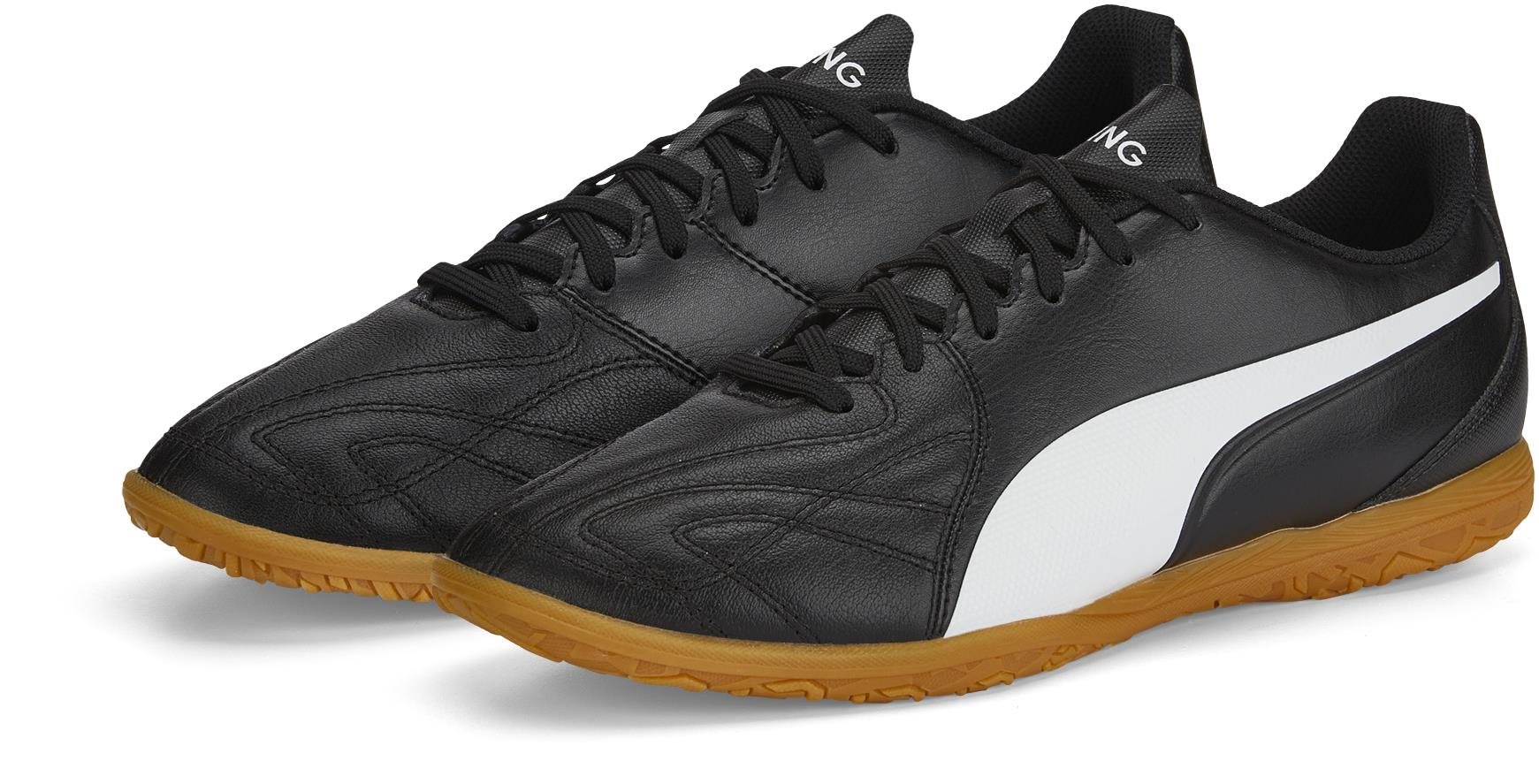 PUMA KING Hero 21 IT Black-White, veľ. 44 EU Halovky