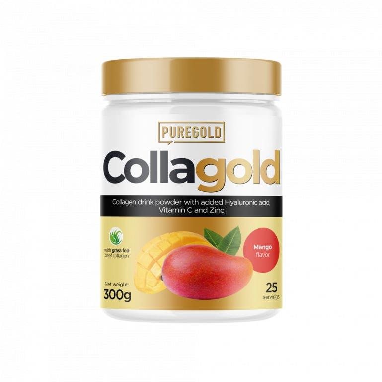 PureGold CollaGold + hialuronsav 300 g, mangó Ízület erősítő