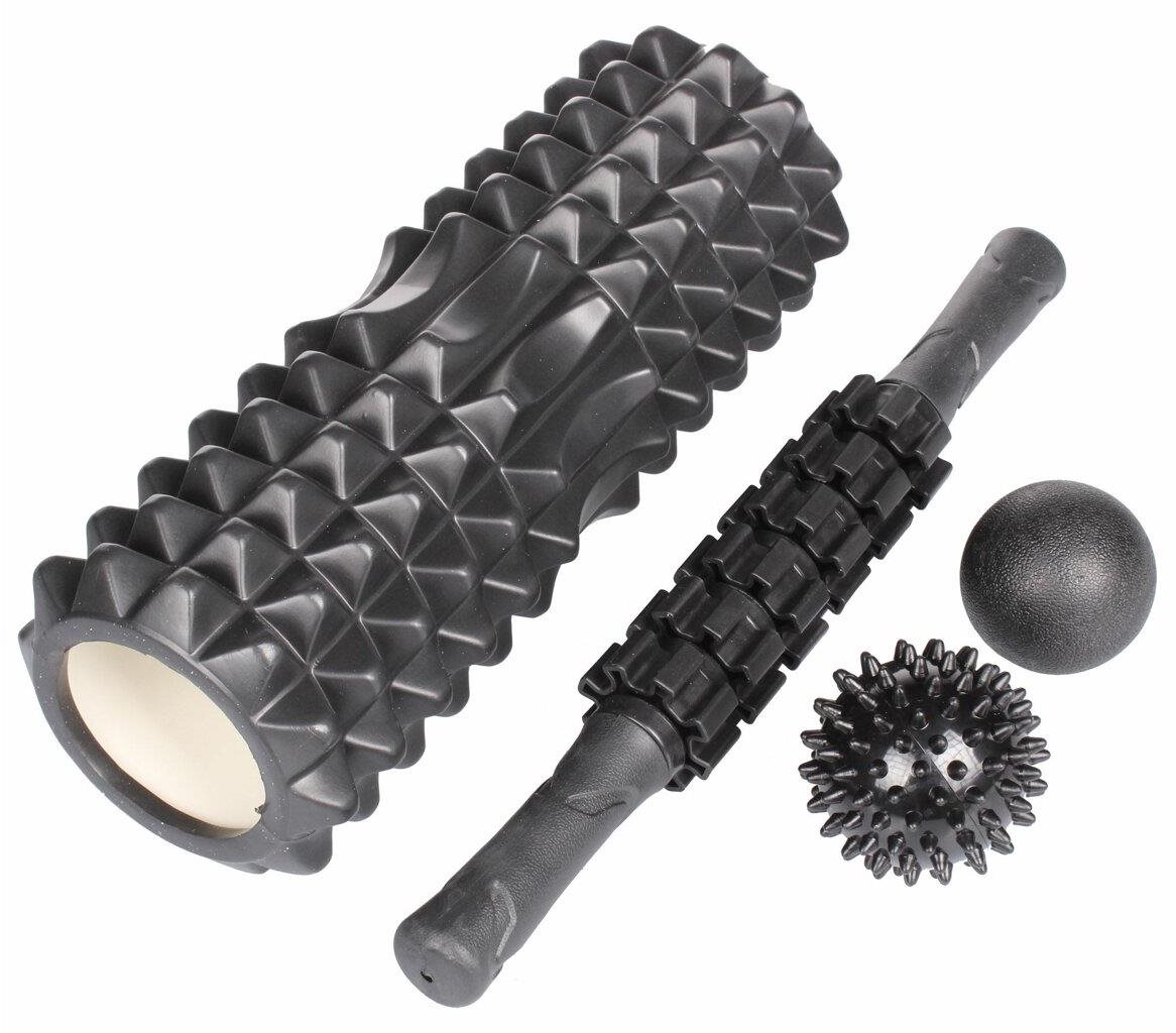 Roller Set IV jóga set černá  Sada na cvičení