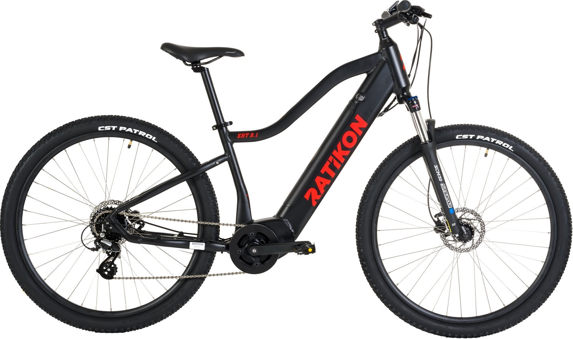 Ratikon EHT 9.1 vel 19"/L black Elektrokolo