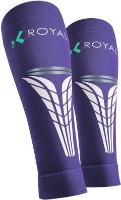 Royal Bay Extreme – Kompresné lýtkové návleky – Fialové/S...