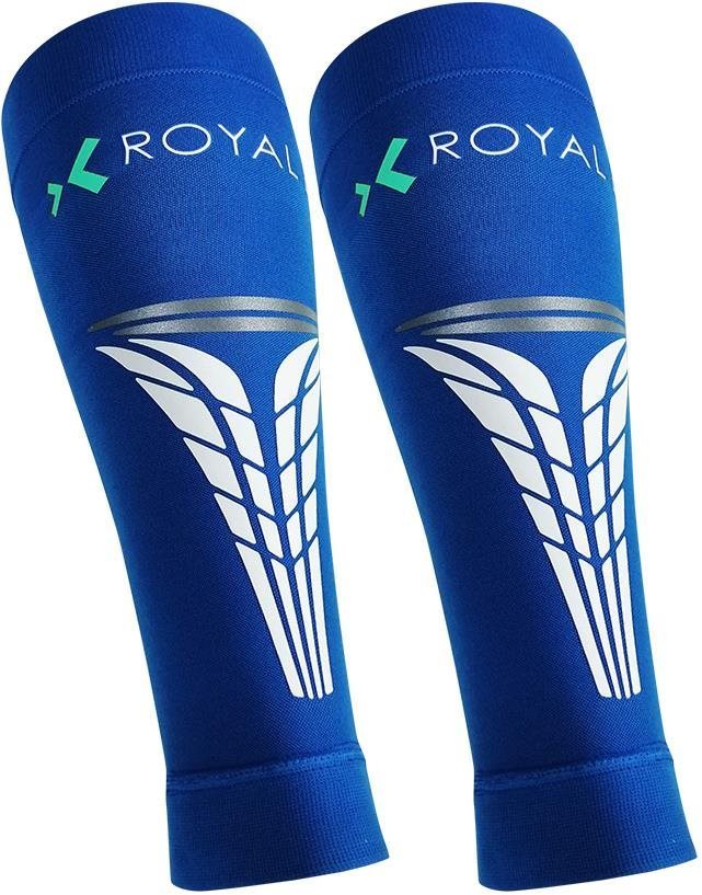 Royal Bay Extreme – Kompresné lýtkové návleky – Modré/S Cyklistické...