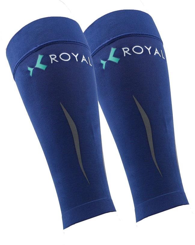 Royal Bay Motion – Kompresné lýtkové návleky – Modré/XL Cyklistické...