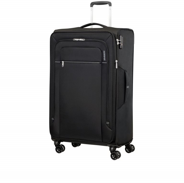 American Tourister Crosstrack Spinner 79/29 EXP Black/Grey Bőrönd
