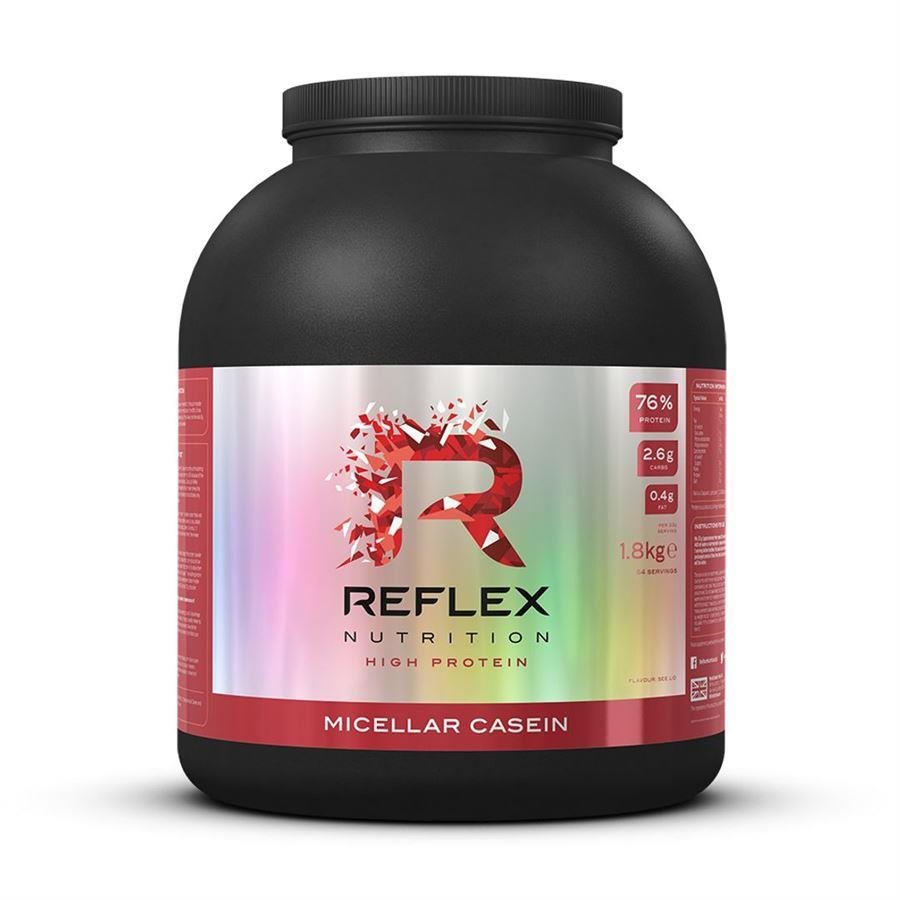 Reflex Micellar Casein 1800g, vanilka Protein