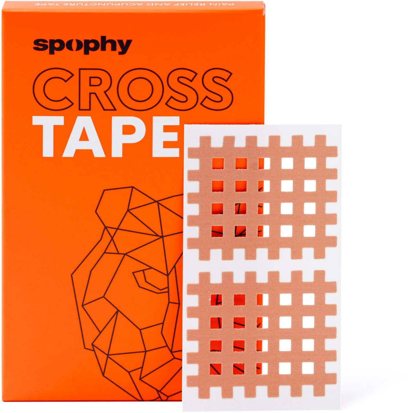 Spophy Cross Tape, 5,2 x 4,4 cm - 40 ks Tejp