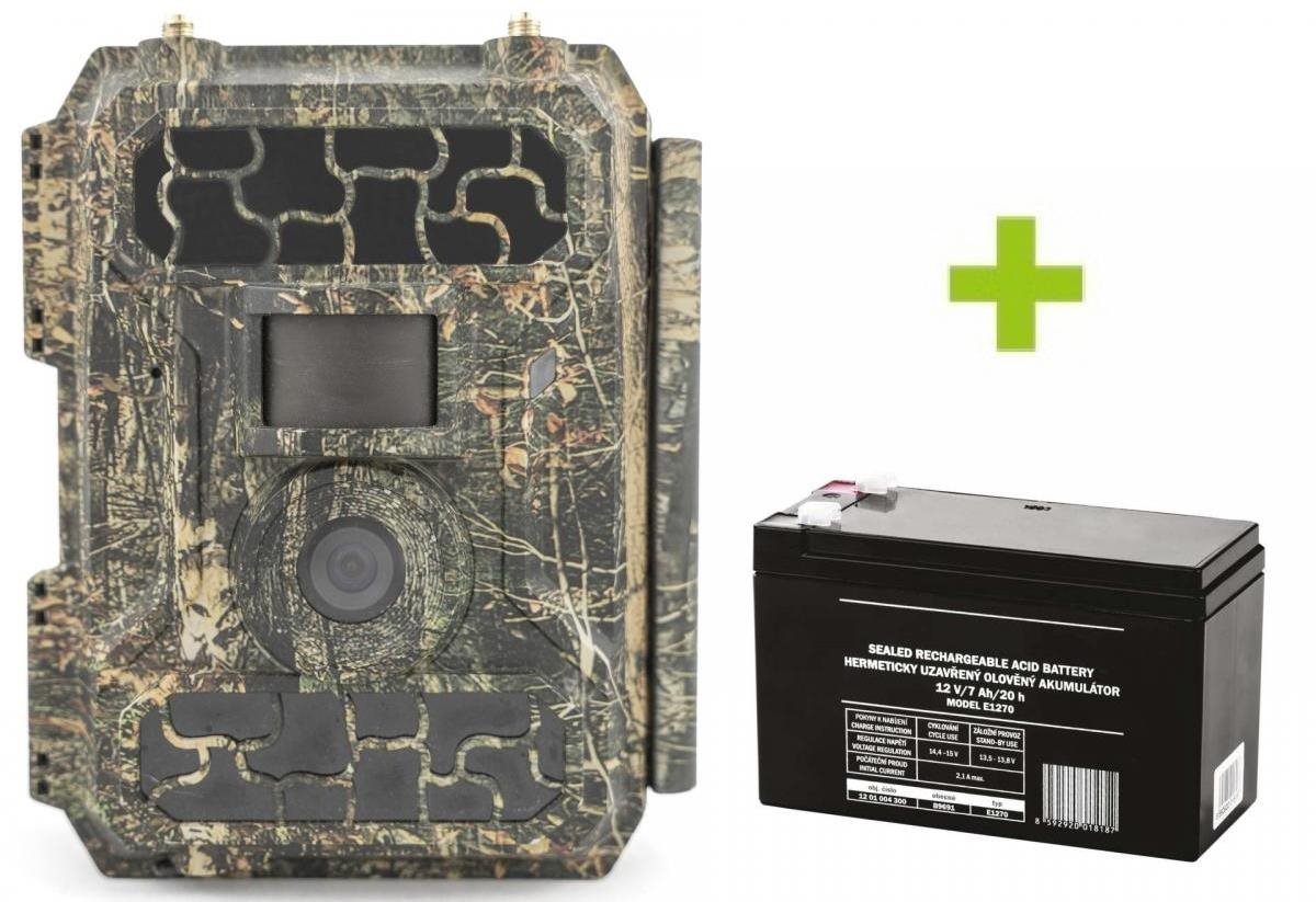 OXE Panther 4G, ext. akumulátor, kábel + 32 GB SD karta, SIM a 12...