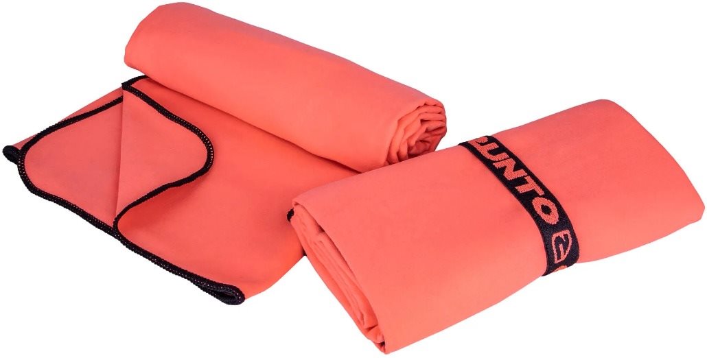 RUNTO Rýchloschnúci uterák 80 × 130 cm, neónovo oranžový Uterák