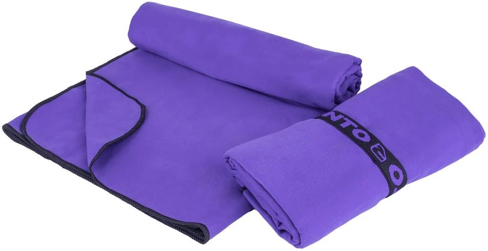 RUNTO Rýchloschnúci uterák 80 × 130 cm, fialový Uterák