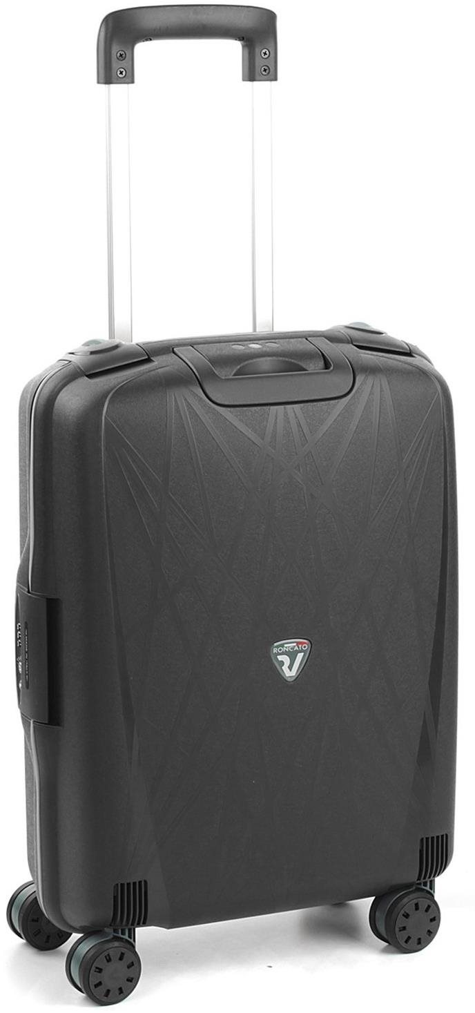 Roncato LIGHT S, čierna Cestovný kufor