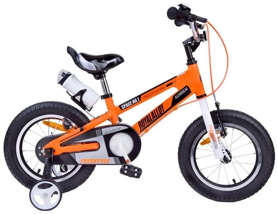 RoyalBaby Freestyle Space ?1 Alloy Alu 16" oranžový Detský bicykel
